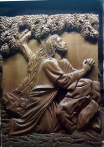 Getsemaní Madera: Raulí Tamaño 80x61 cm