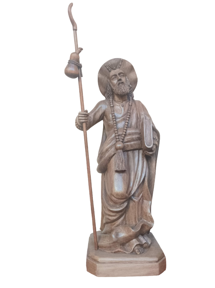 San Santiago de Compostela
Madera: Nogal
Tamaño: Alto 51 cm